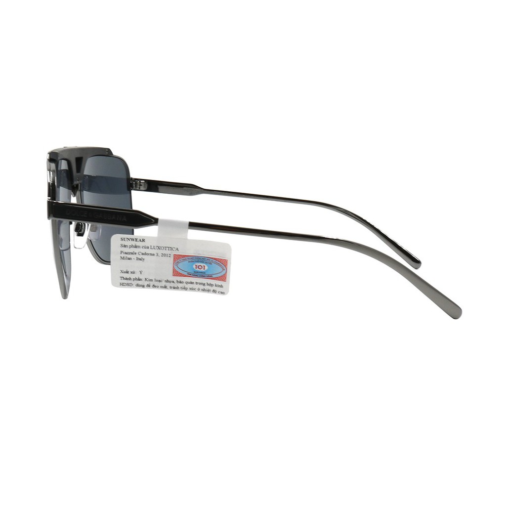 Kính mát thời trang Dolce Gabbana DG2256 1277/6G màu sắc thời trang chính hãng, thiết kế dễ đeo bảo vệ mắt