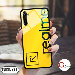 Ốp lưng Realme 6 Pro  - in hình 3D Logo điện thoại