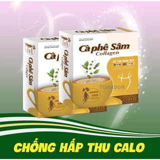 Cà phê SÂM Giảm cân, Đẹp da, Giữ dáng (Hộp 12gói)