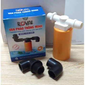 Phao bơm nước tự động đẹp, Phao cơ chống tràn nước thế hệ mới phi 21 phi 27