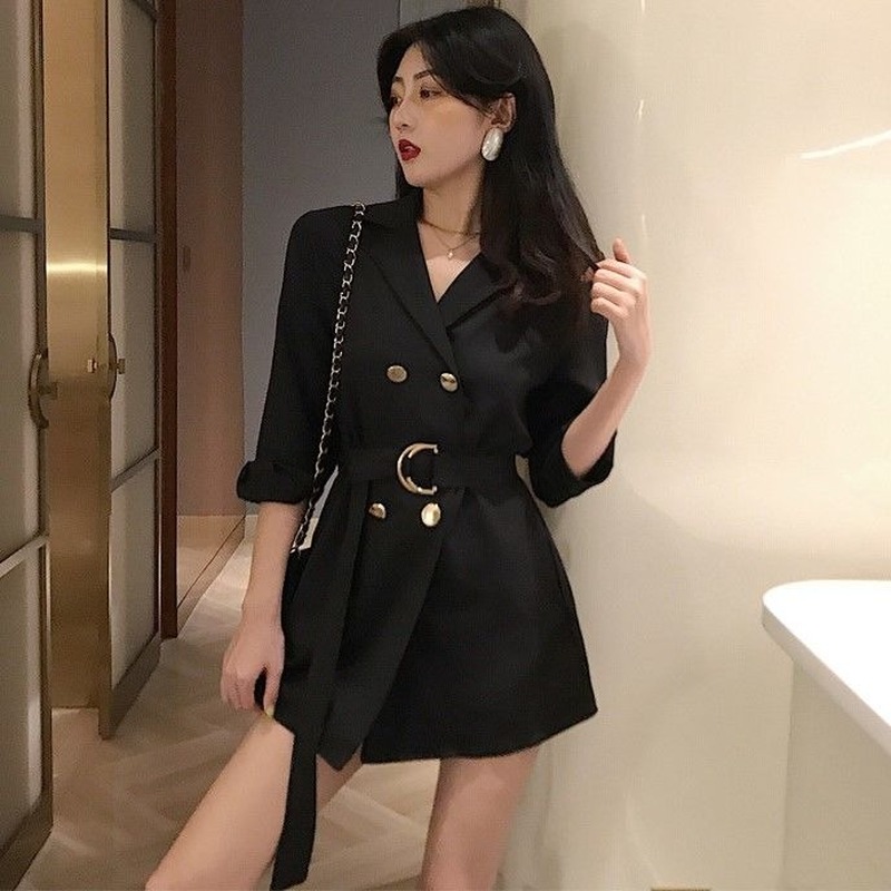Elegant Wide Blazer In Korean Fall 2020 Style