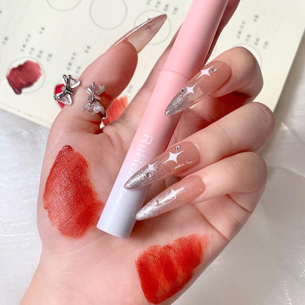 [Hàng mới về] Set 5 son kem nhung lì trang điểm mềm môi chống dính H5T5