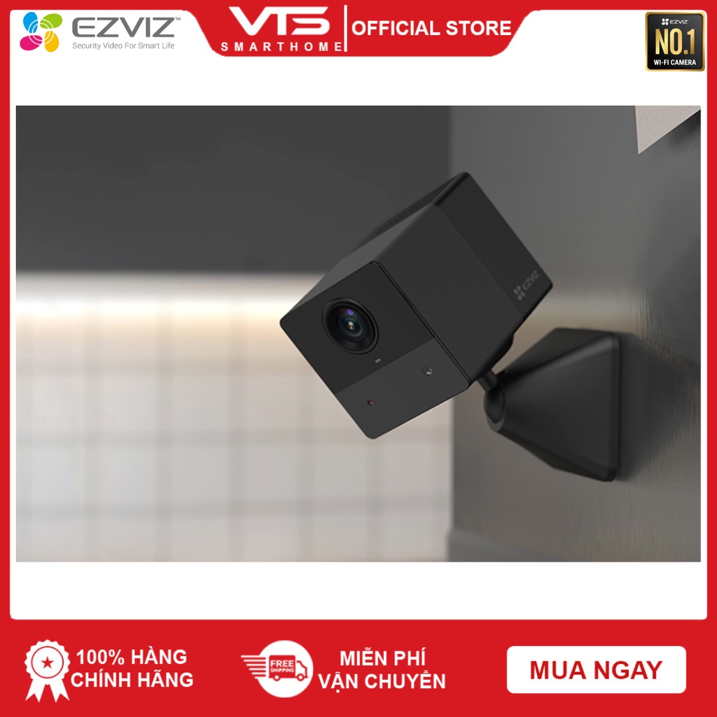 [FREESHIP Camera Wifi EZVIZ BC2 2MP Không Dây, Full HD 1080P, Pin Sạc 2000 mAh, Đàm Thoại 2 Chiều, Mẫu Mới CB2 Type C