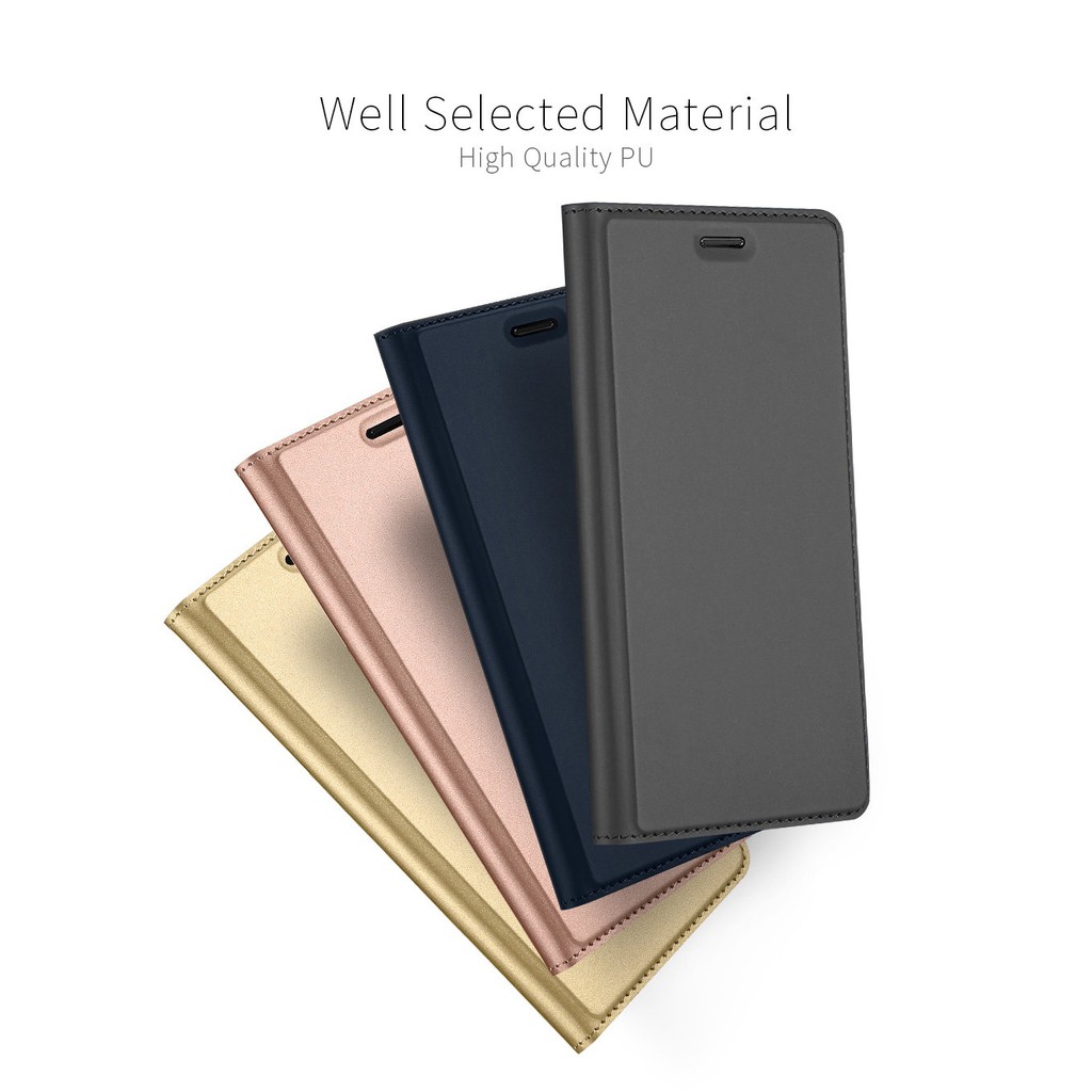 Ốp Lưng Nắp Gập Thời Trang Có Ngăn Ví Đựng Thẻ Tín Dụng Cho Xiaomi Redmi Note 8 7 5 4x 4 6 Pro 6a 7a 8a