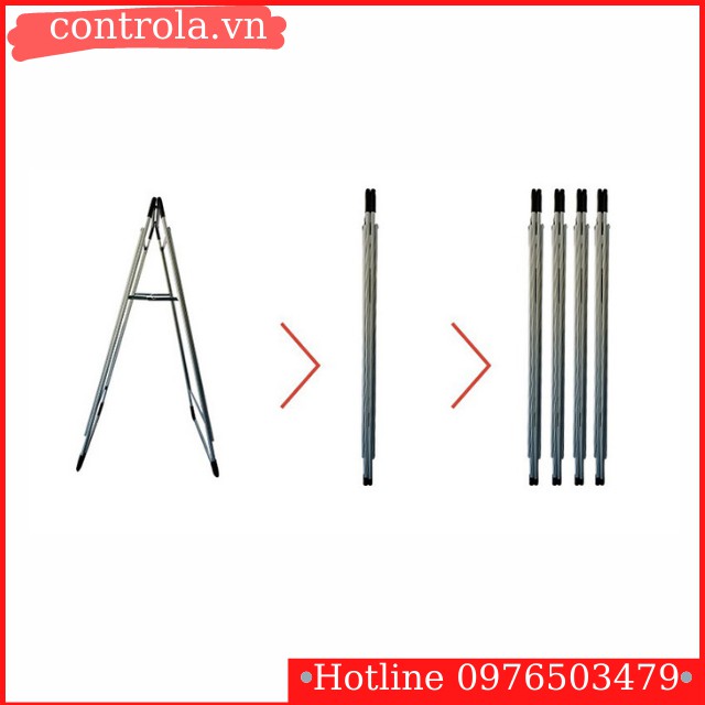 Giá kệ chữ A 2 mặt bằng nhôm Bảng menu nhà hàng Bảng chỉ dẫn CONTROL A DISPLAY
