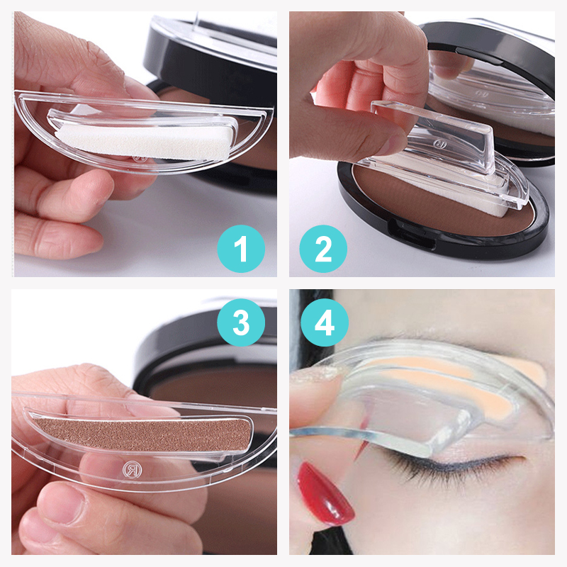 Bột in chân mày ( 2 khuôn + phấn mày)，Bộ Khuôn Và Bột In Chân Mày Cool Day's-URBLML-MFY | BigBuy360 - bigbuy360.vn