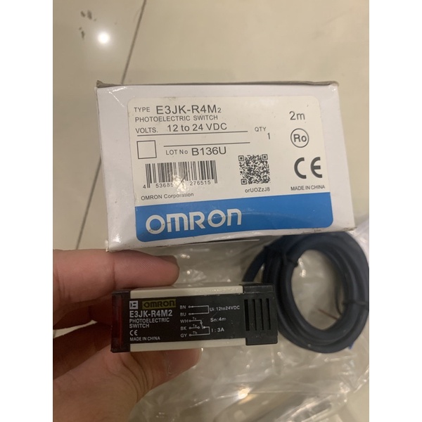 [Cảm biến/CB] Cảm biến omron E3JK-R4M2  cho 12v-24VDC