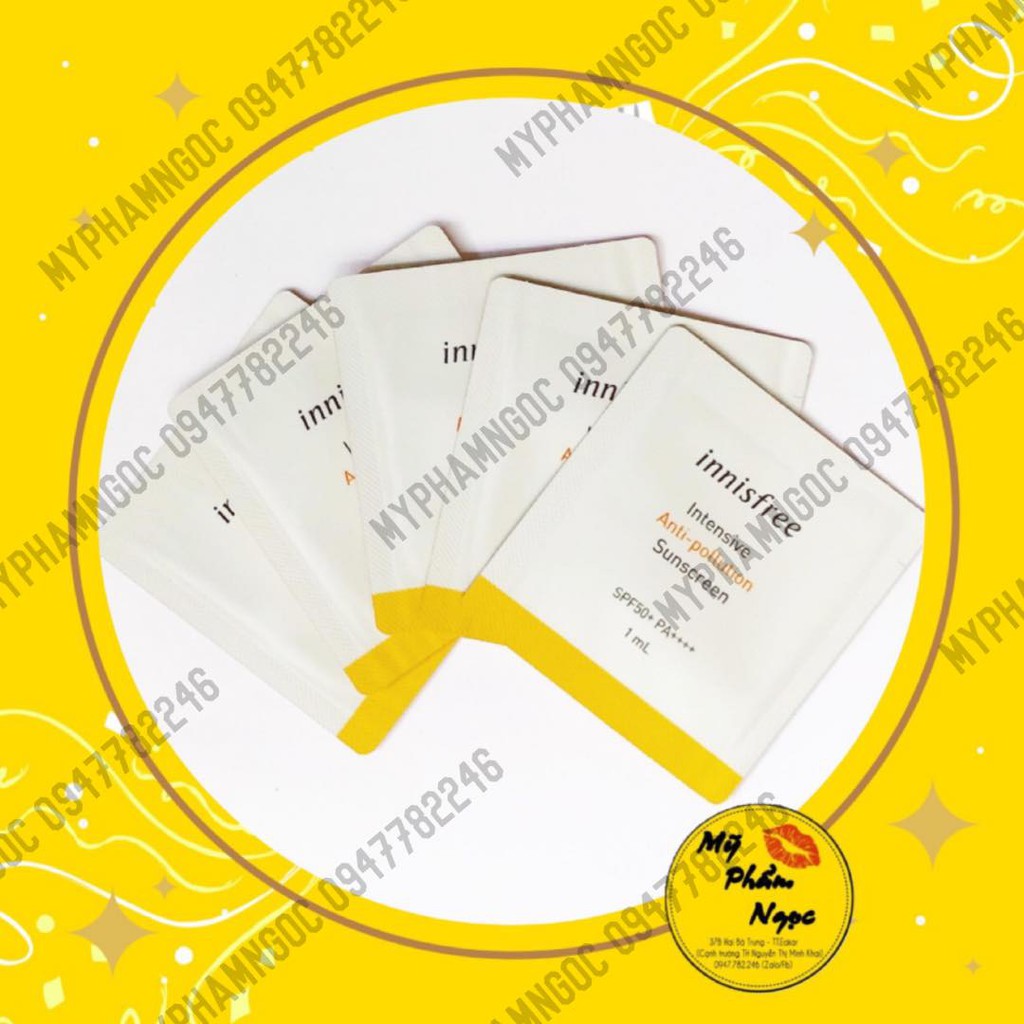 [Sample 1ml] Gói Sample Kem Chống Nắng Intensive Anti-pollution Sunscreen