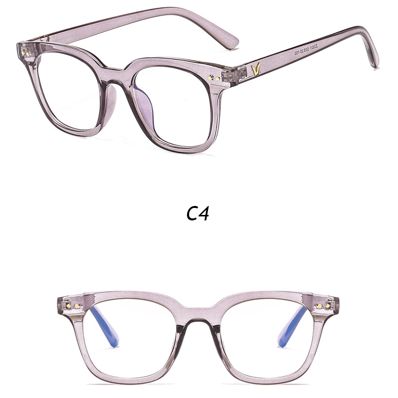 Kính Mát Gọng Mắt Mèo Chống Ánh Sáng Xanh Phong Cách Retro