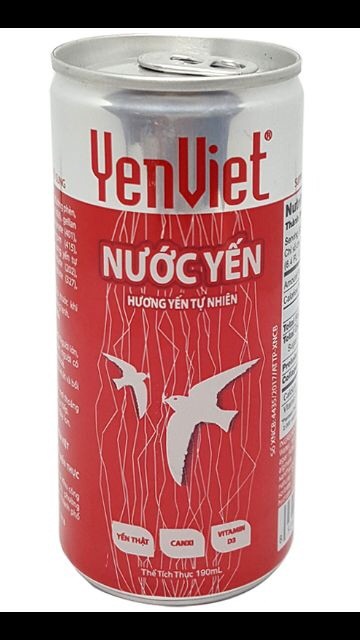 NƯỚC YẾN VIỆT lon 190ml thùng 30 lon