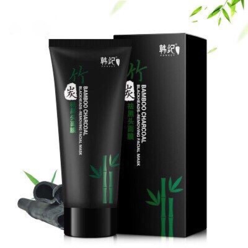 Gel lột Mụn Than Tre Bioaqua- Sạch mụn Thải độc chì- Sáng da -Bamboo Charcoal mask nội địa Trung-LM002 Chính Hãng