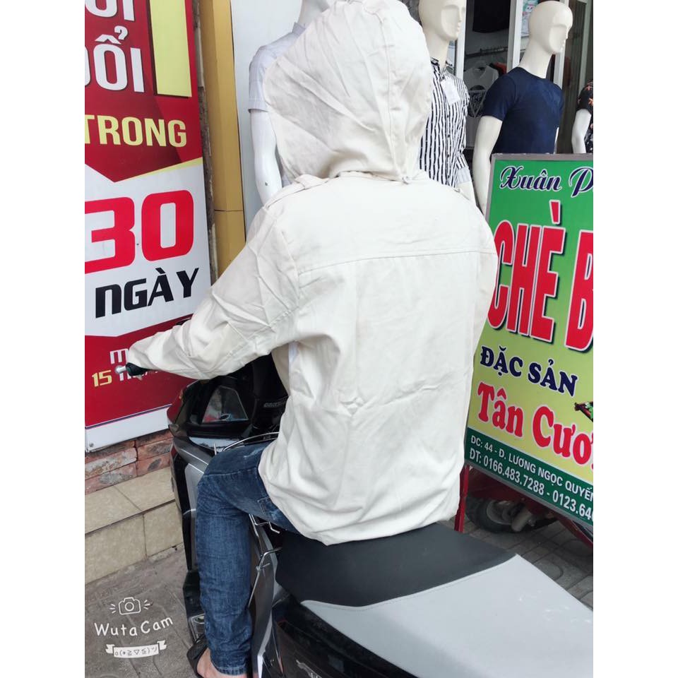 Áo Chống Nắng Nam Chống Tia UV Vải Kaki | BigBuy360 - bigbuy360.vn