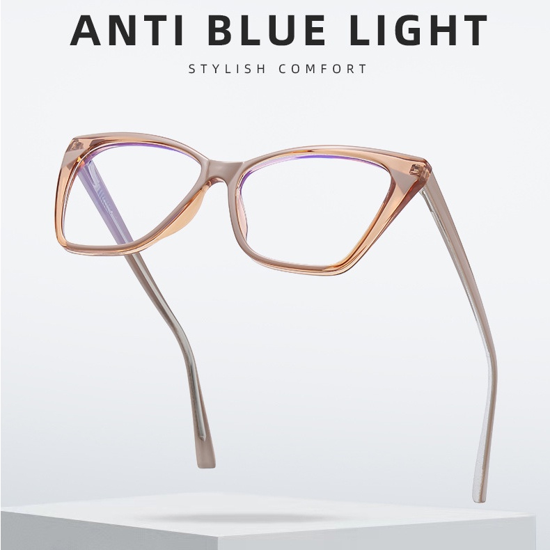 Kính Mát TR90 Chống Bức Xạ Chống Ánh Sáng Xanh Cho Nam Và Nữ