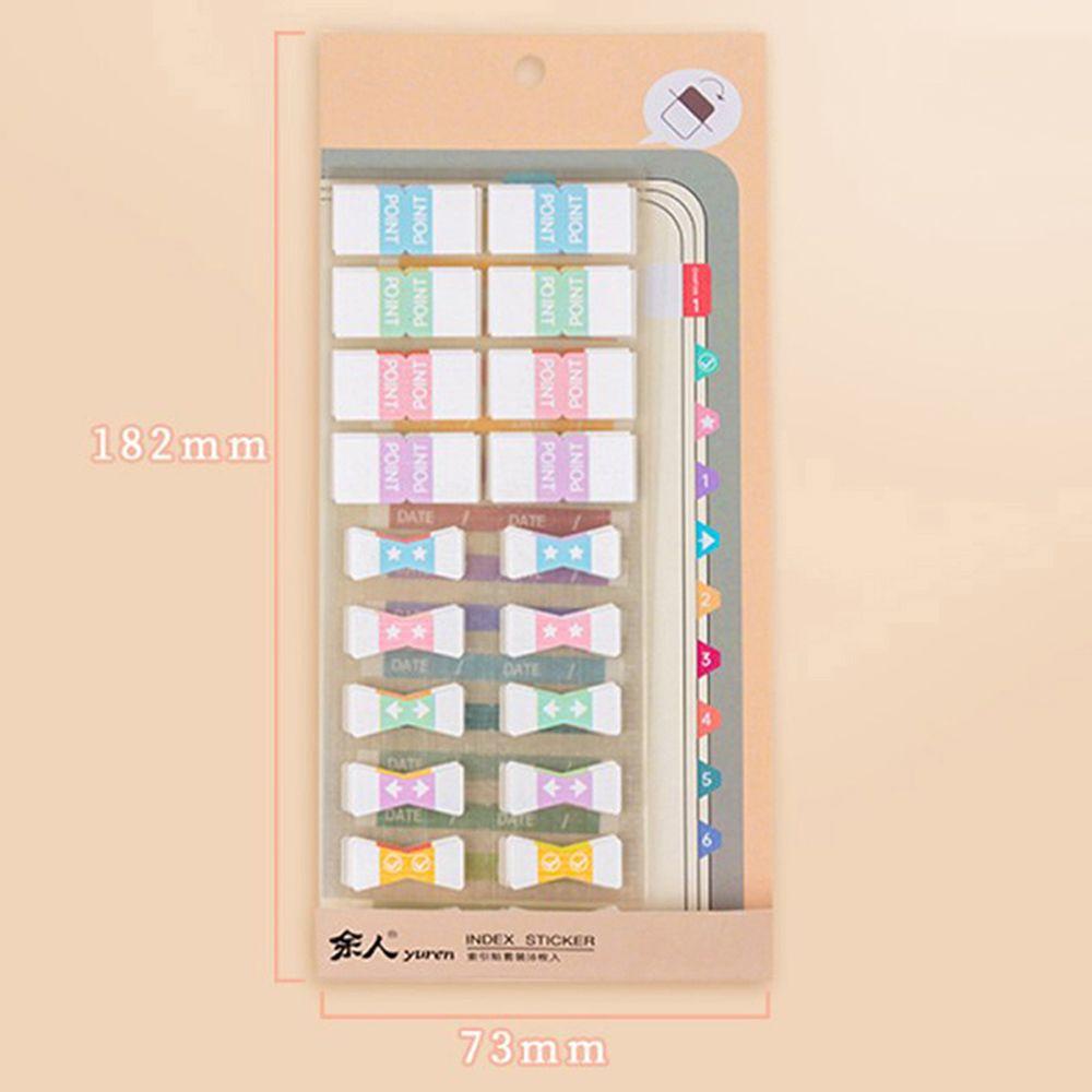 PEWANY Tập Giấy Ghi Chú Dạng Dính Dùng Đánh Dấu Trang Sổ Tay DIY