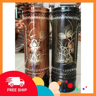 Mỹ Nghệ Bắc Ninh Ống đựng nhang gỗ cao 30cm