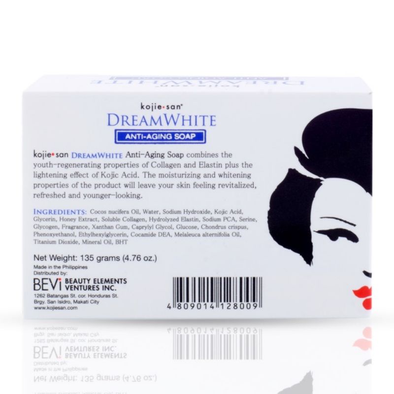 Xà bông TẮM TRẮNG, CHỐNG LÃO HOÁ KojieSan DREAM WHITE 135G