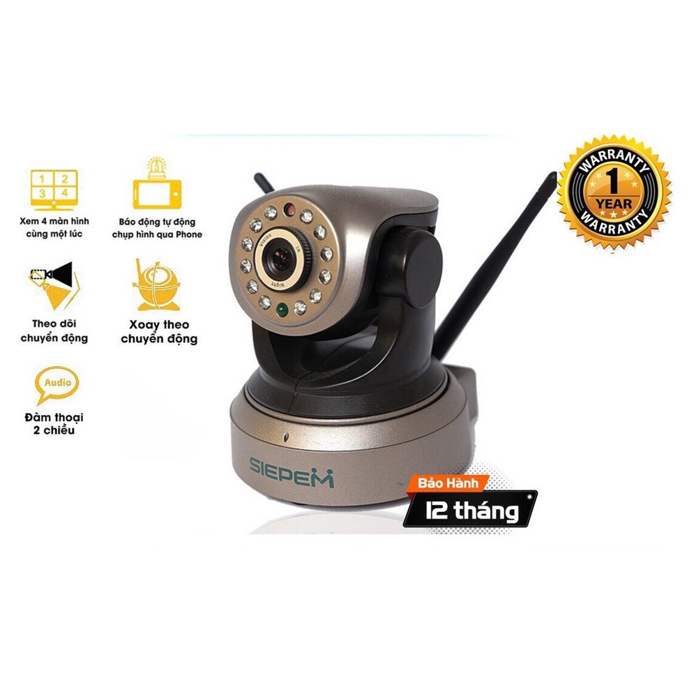 CAMERA WIFI SIEPEM S7001 PLUS 2.0 TIẾNG VIỆT ( Bảo hành 24 tháng) | BigBuy360 - bigbuy360.vn