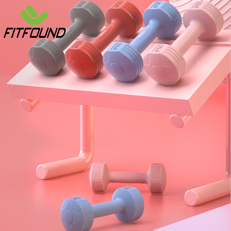 Tạ Tay Nữ Dumbbells Loại 1.5KG Dụng Cụ Tập Gym Yoga Pilates Thể Dục Tại Nhà