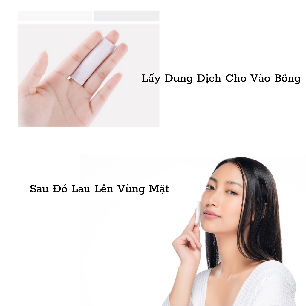 Miếng bông tẩy Trang MAYCREAT mỏng nhẹ - bông tẩy trang JINT