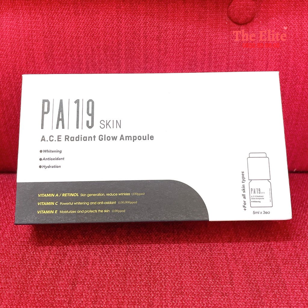 1 Lọ siêu tinh chất PA19 serum trắng da phục hồi cấp ẩm 5 ml
