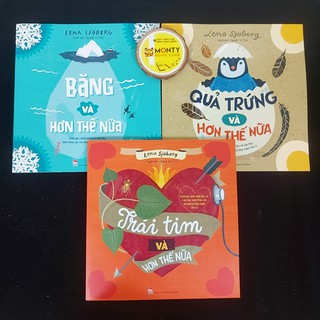 Sách - Combo: Quả trứng và hơn thế nữa, Trái tim và hơn thế nữa, Băng và hơn thế nữa (KĐ)- lẻ cuốn