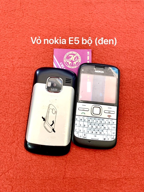 Vỏ nokia E5 full nguyên bộ - mới 100%