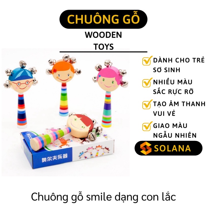 Đồ Chơi Lúc Lắc - Lục Lạc Cầm Tay Cho Trẻ Sơ Sinh Tạo Âm Thanh Vui Nhộn 4819