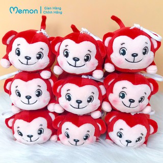 Móc Khóa Gấu Bông Hình Thú Cao Cấp Memon