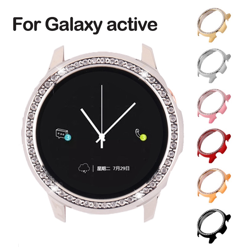 Vỏ bọc bảo vệ màn hình đồng hồ full HD cho Samsung galaxy watch active 2 40mm 44mm Vỏ bảo vệ mặt đồng hồ cho
