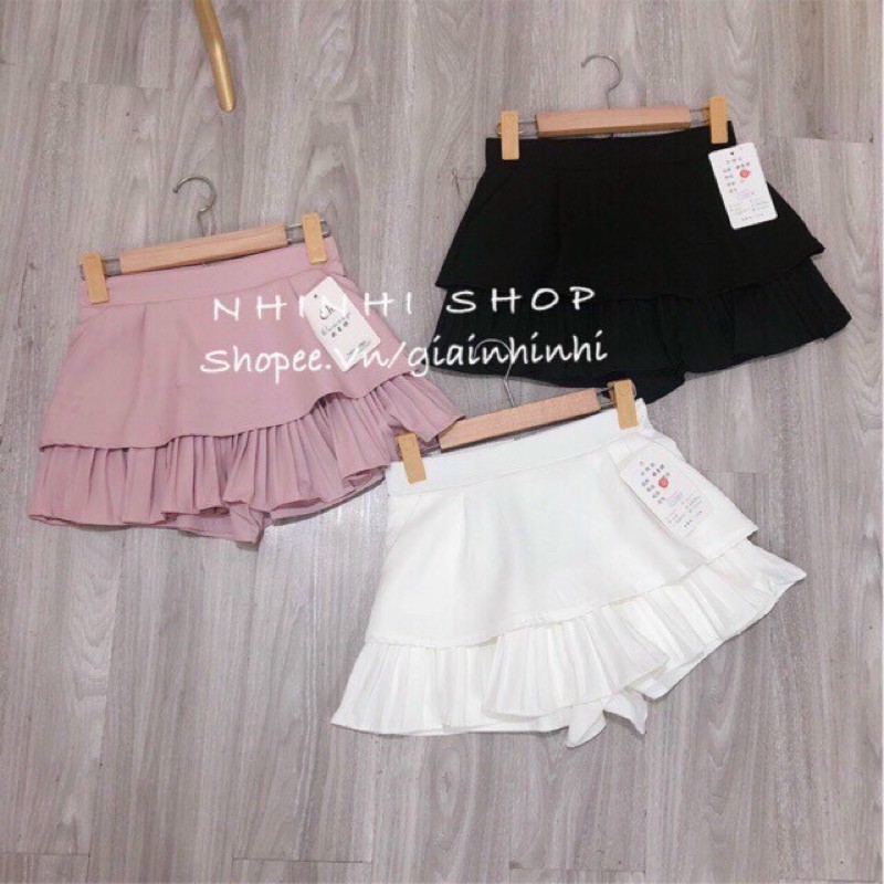 Chân váy xếp li 2 tầng hàng bán quanh năm | BigBuy360 - bigbuy360.vn