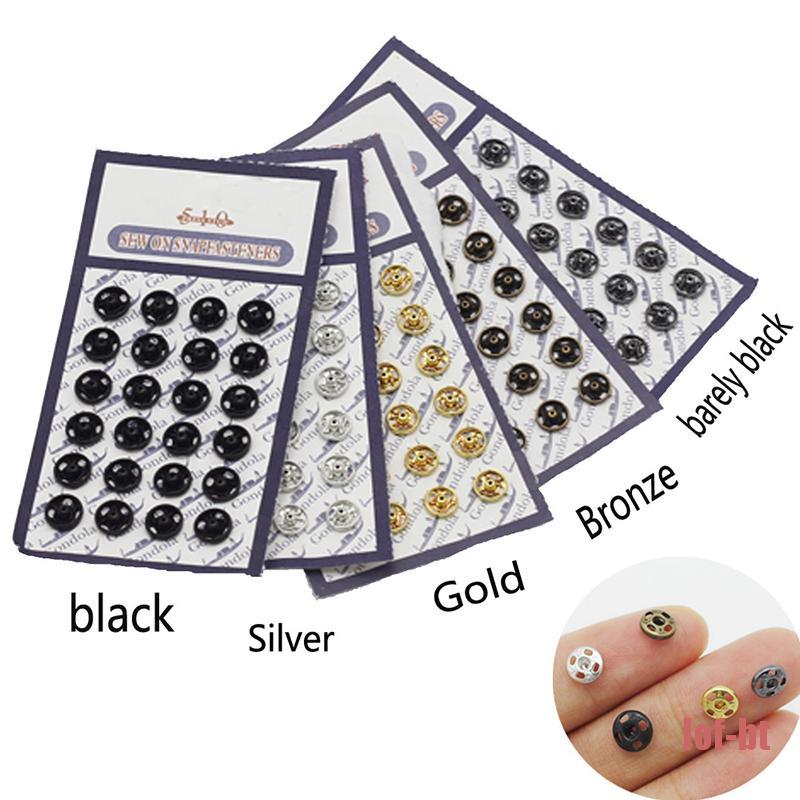 Bộ 24 Nút Mini Nhiều Màu Sắc Cho Búp Bê