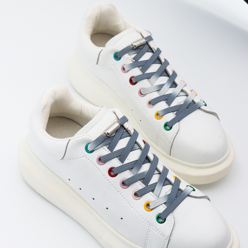 Dây Giày Không Cần Buộc Bằng Kim Loại Dạng Tròn Khóa Kim Loại An Toàn Dành Cho Người Lớn Tuổi Và Trẻ Em