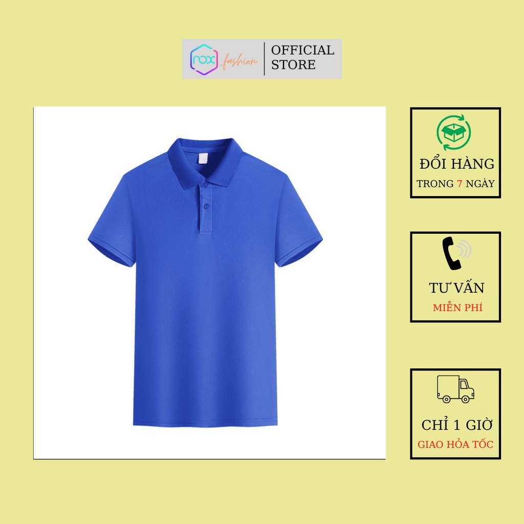 Áo Polo nam vải Cotton cá sấu cao cấp xuất xịn dệt bo dày dặn chuẩn form áo thun cổ bẻ tay ngắn khỏe khoắn thanh lịch | BigBuy360 - bigbuy360.vn