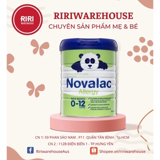 Sữa novalac allery cho trẻ dị ứng sữa bò _ hàng úc 800g mẫu mới