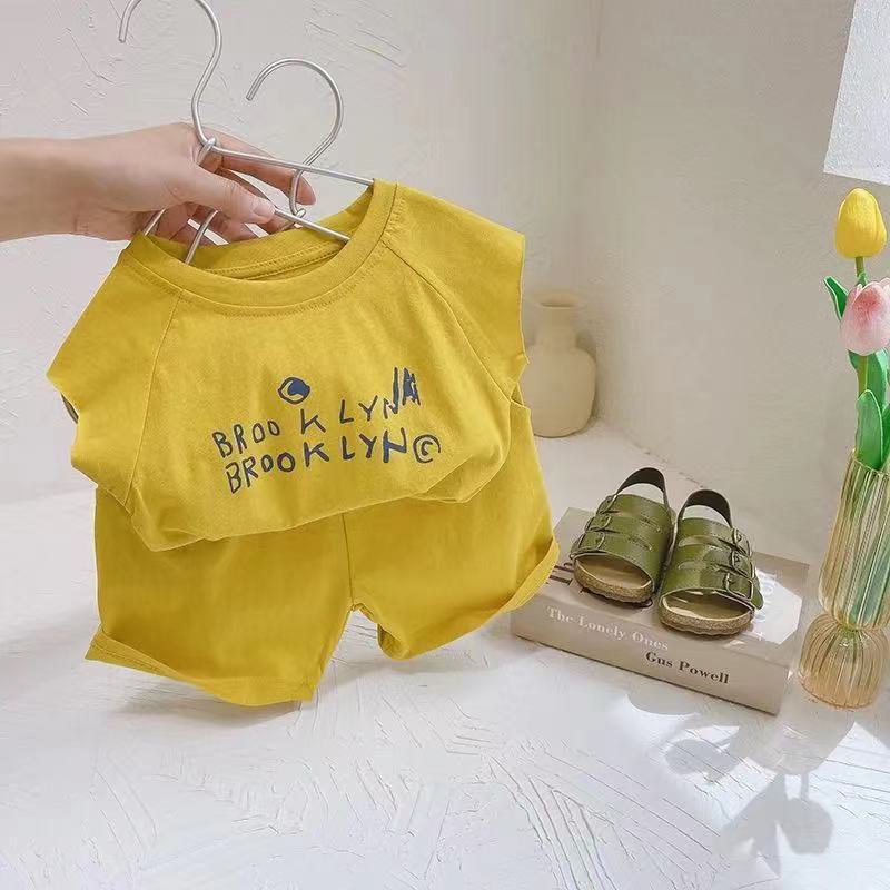 BỘ QUẦN ÁO CỘC TAY BROOK LYN CHO BÉ 8-18Kg