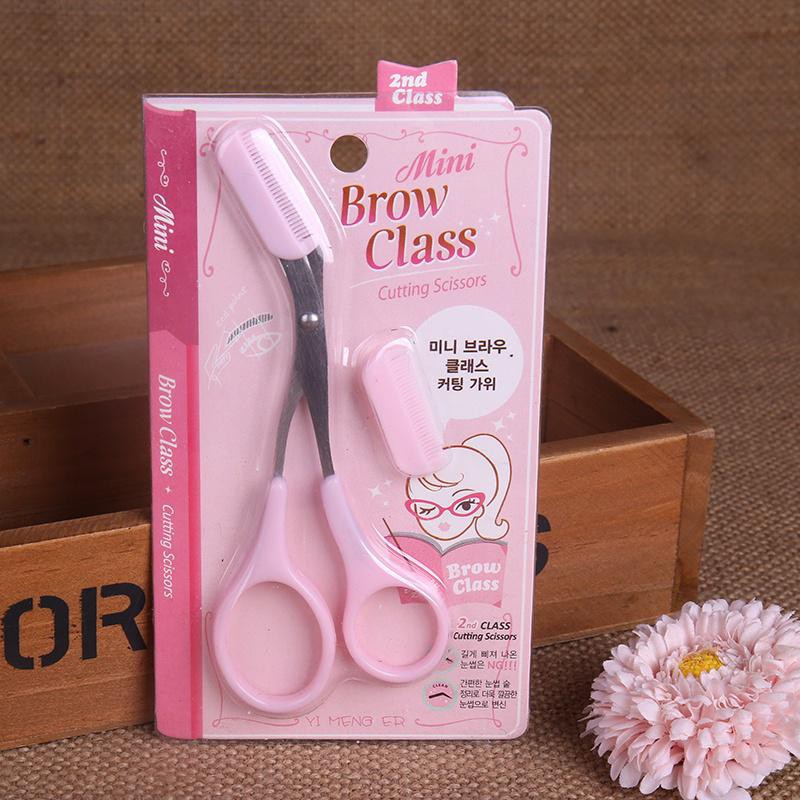 Kéo Cắt Tỉa Lông Mày Brow Class (1 bên lược+1 bên kéo+tặng 1 đầu lược)