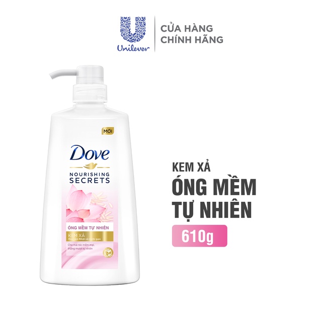 Dầu Xả Thiên Nhiên Dove Nourishing Secrets  320g 640g - Khongcoson