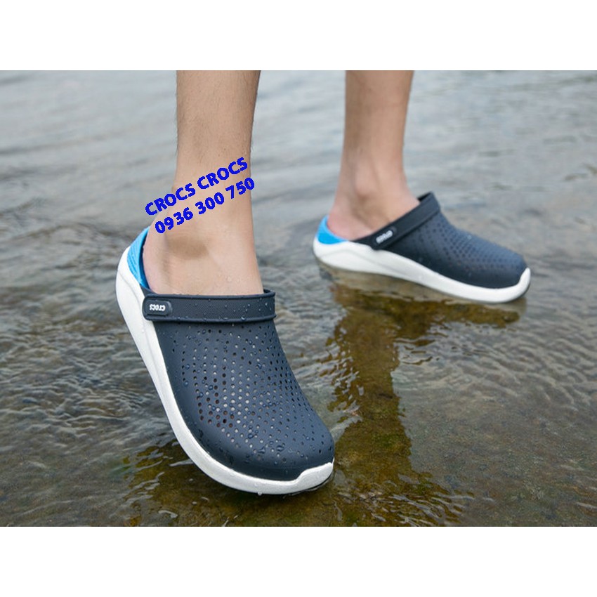 DÉP SỤC C.ROC.S. LITERIDE  CHO CẢ NAM VÀ NỮ MÀU XANH NAVY | BigBuy360 - bigbuy360.vn