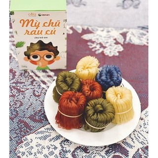 Mỳ chũ rau củ - mì chũ rau củ cela - hộp 300gram mix 6 vị - đồ ăn dặm cho bé