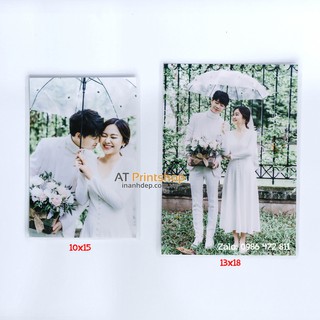 In 50 ảnh 10x15 ép Plastic