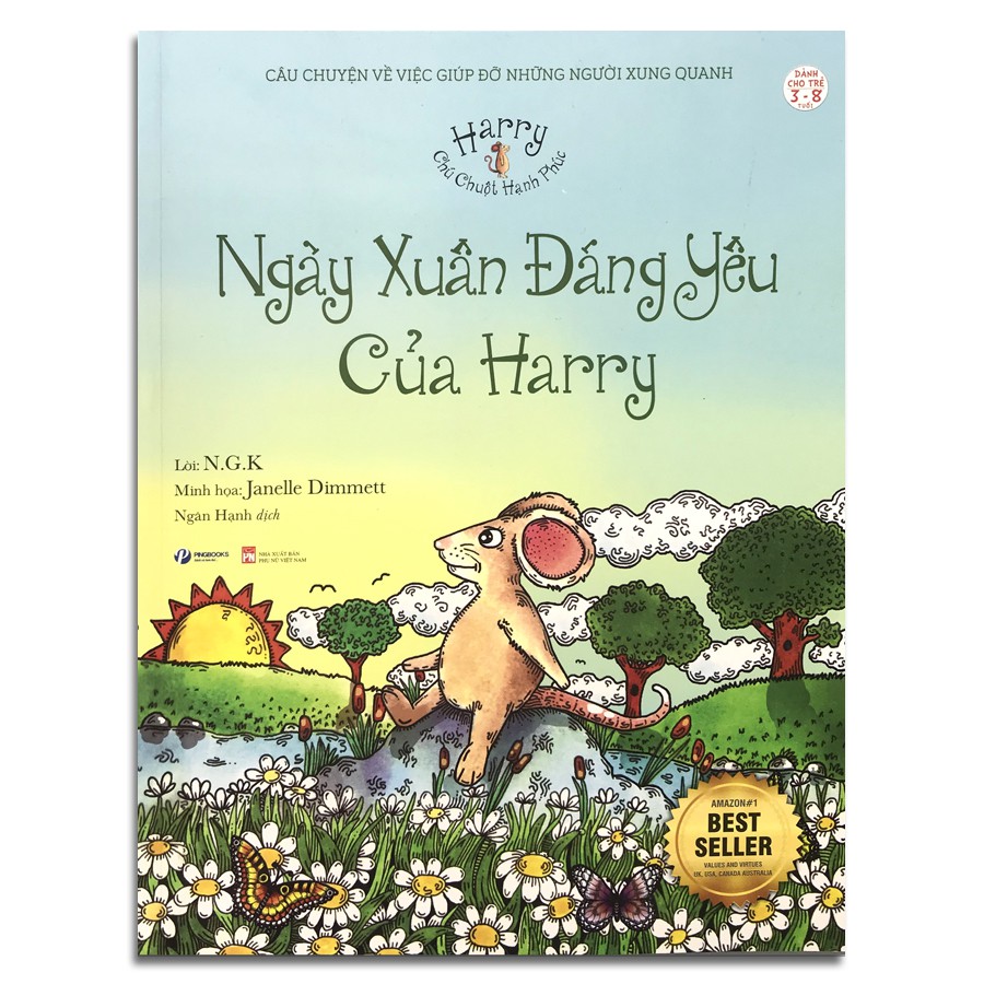 Sách - Harry - Chú Chuột Hạnh Phúc (Bộ 5q, lẻ tùy chọn)