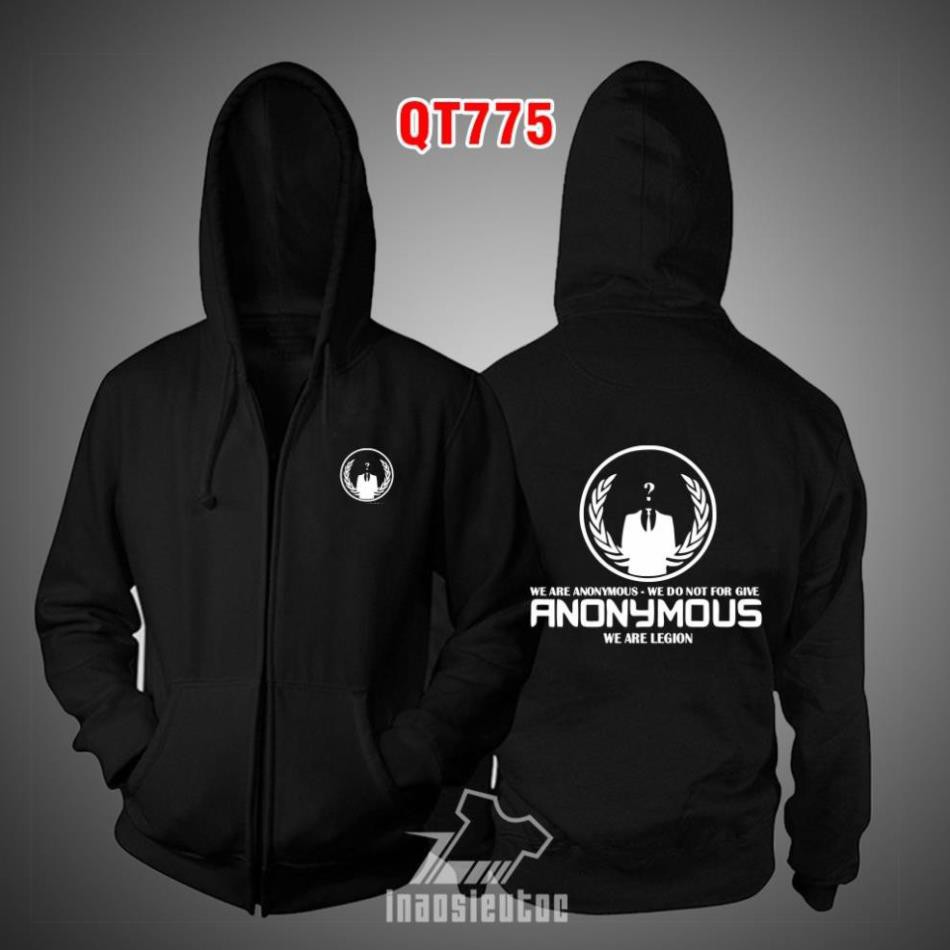 [SIÊU RẺ] Áo khoác hacker Anonymous đẹp giá rẻ chất lượng /uy tin chất lượng