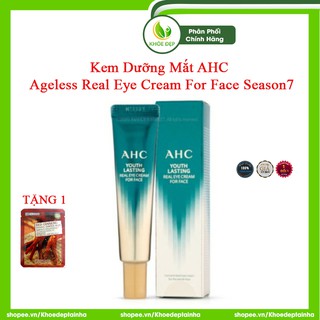 [ CHÍNH HÃNG ] Kem Dưỡng Mắt AHC Ageless Real Eye Cream For Face Season7 - 30ml