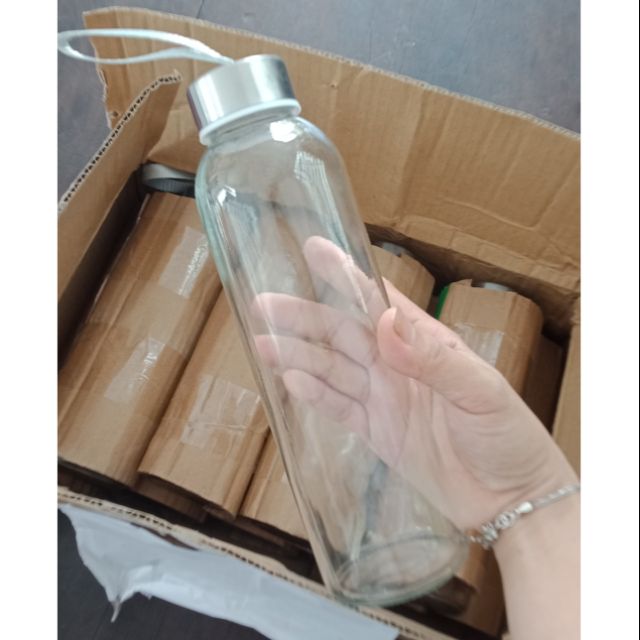 Bình thuỷ tinh 500ml