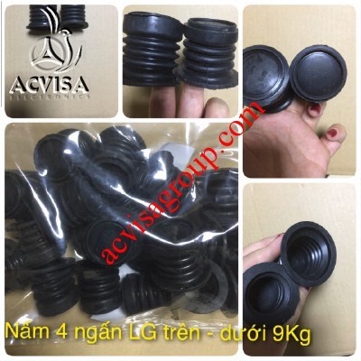 Nấm cao su xả máy giặt các loại Toshiba/ Samsung/ LG/ Sanyo/ Gắn liền tay sắt/ Gắn liền tay nhựa