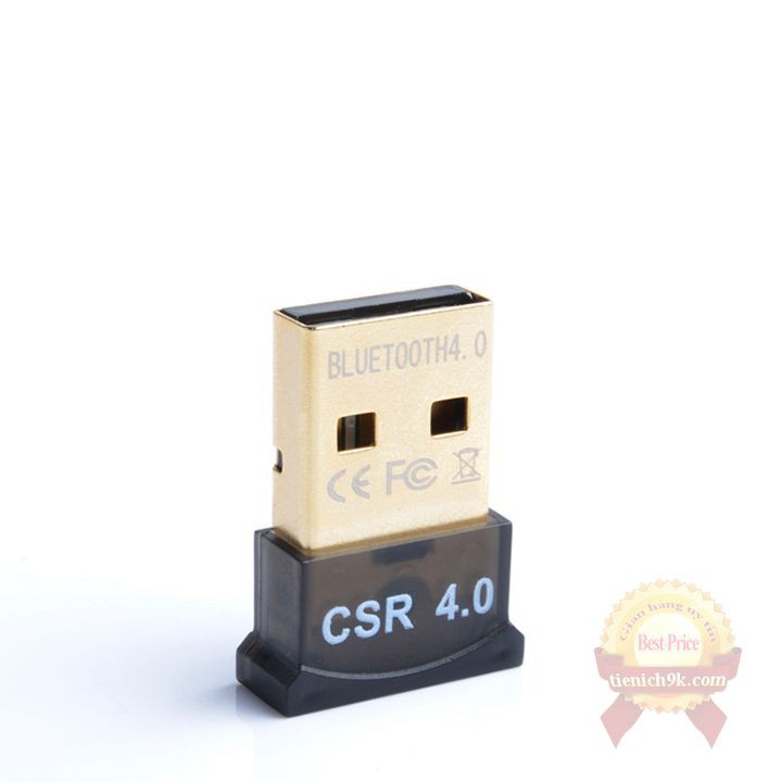 USB Bluetooth CSR 4.0 cho máy tính PC Laptop kết nối điện thoại tai nghe loa