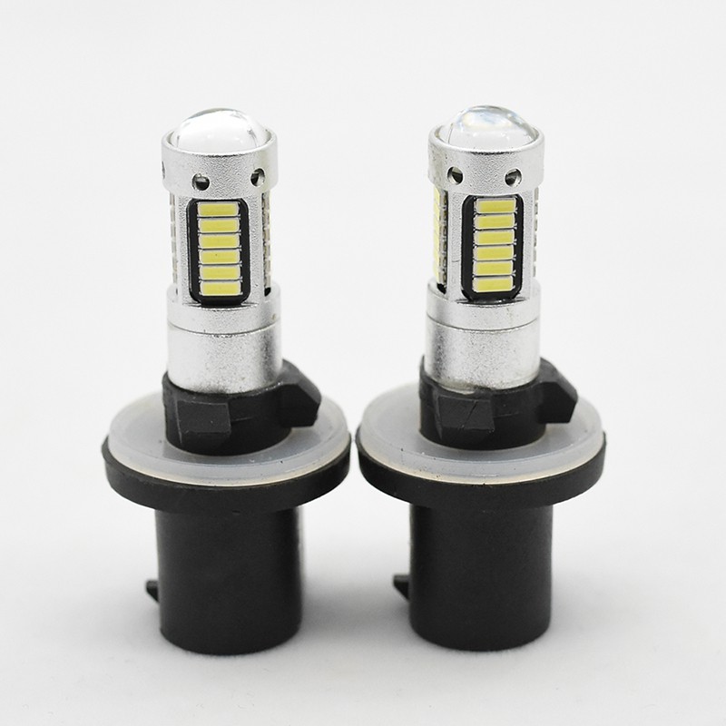 Set 2 bóng đèn LED H27 880 12V cho xe ô tô