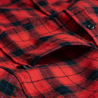 Áo Flannel Gori - Caro Đỏ