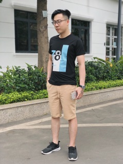Quần sooc nỉ da cá Musland