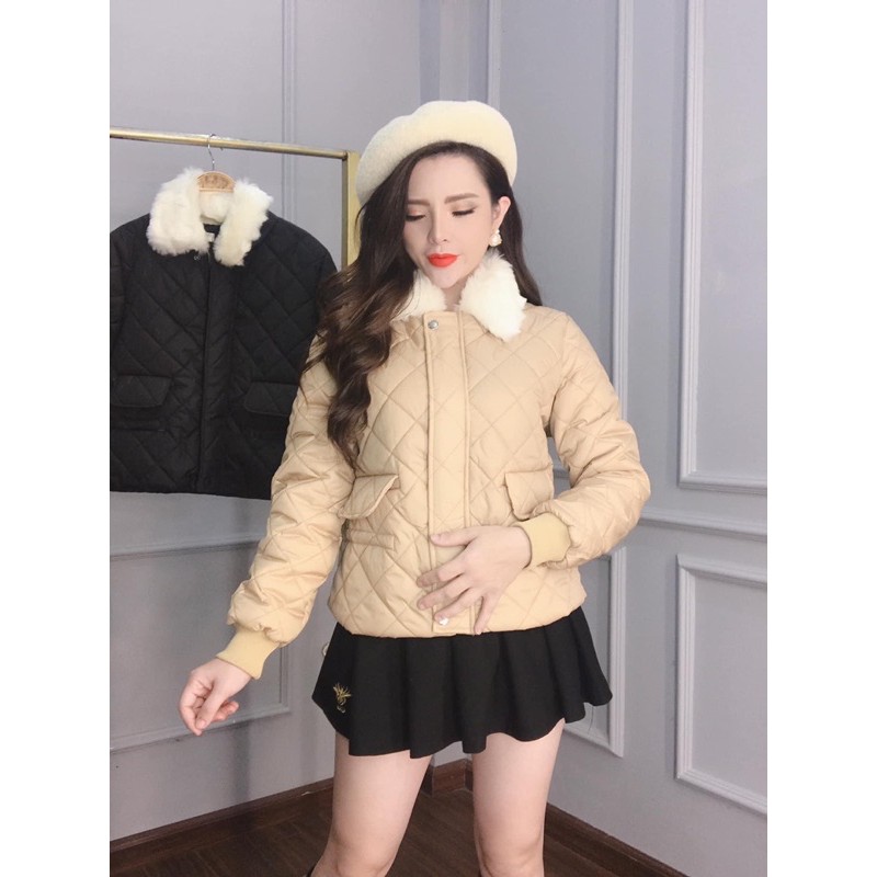 Áo Phao Cổ Lông Hàng Đẹp Trần Bông Siêu Ấm✌️Ảnh Thật | BigBuy360 - bigbuy360.vn